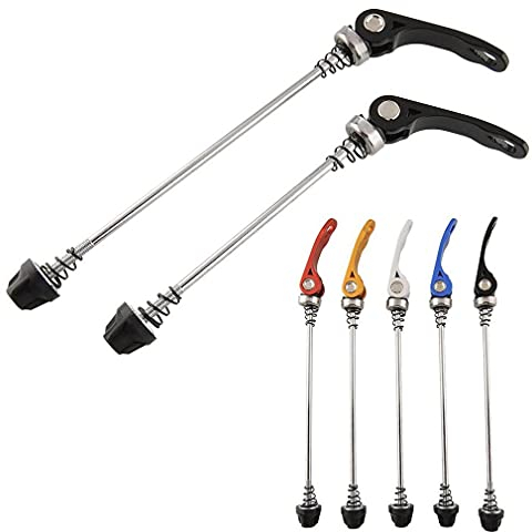 PLATT Fahrrad Schnellspanner,Vorne und Hinten Schnellspanner,Bicycle Quick Release MTB Schnellspanner für Rennrad/Mountainbike