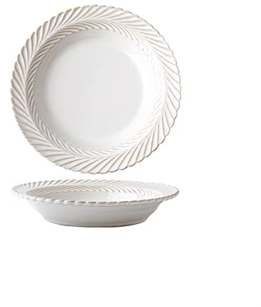 GRFIT Servizio di piatti Piatti for cena in rilievo cinese 8,8 piatto in ceramica rotonda a casa in porcellana piatto da piatto a microonde a microonde Servizio da tavola