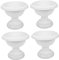 Veemoon Pot De Fleur De Colonne Romaine De 4 Pièces Pot De Fleur De Colonne Romaine D'urne Classique Blanche pour Le Jardin