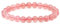 Pulsera de Piedras Naturales 100% Auténticas - Pulsera Cuarzo Fresa - Ajuste Cómodo y Estilo Elegante | Cuerda Elástica Coreana y Caja de Joyería Incluida (Cuarzo Fresa, 8mm)