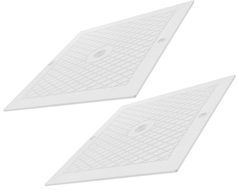 Toyvian 2pièces Couvercle De Skimmer De Piscine Carré Remplacement pour Écumoire De Piscine De Couvercles