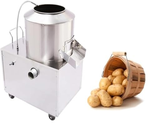 Commercial Potato Peeler, Automatic Potato Peeler, Electric Potato Washing Machine, 1500w