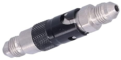CHICIRIS AN3 Aluminum Alloy Quick Release for Fuel Line, Brake Hose Connector for Couplings, Hydraulic Oils, AN3 Brake Line Adaptor (SW-21032-BL)