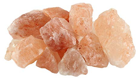 Budawi® 3 kg Salz Kristall Brocken Pakistan Salt Range Natursalz Salzkristall unbehandelt