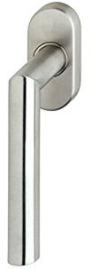 HOPPE Fenstergriff Modell Amsterdam E0400/US956 Edelstahl matt mit Secustik®