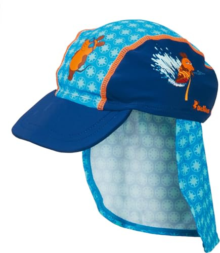 Playshoes Cappello Di Protezione Uv, Copricapo con cuffia da piscina Unisex - Bambini e ragazzi, Il Topo, 49