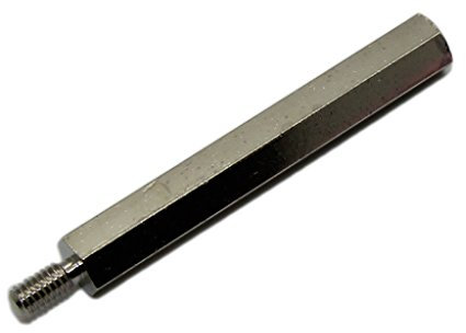 10X 229X20 Distanzmuffe mit Gewinde Innengew: M6 20mm Außengew: M6 Stahl DREMEC