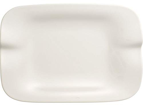 Villeroy & Boch Pasta Passion Lasagne Plate, Set of 2, 32.5 x 22.4 x3.8 cm, Premium Porcelain, White