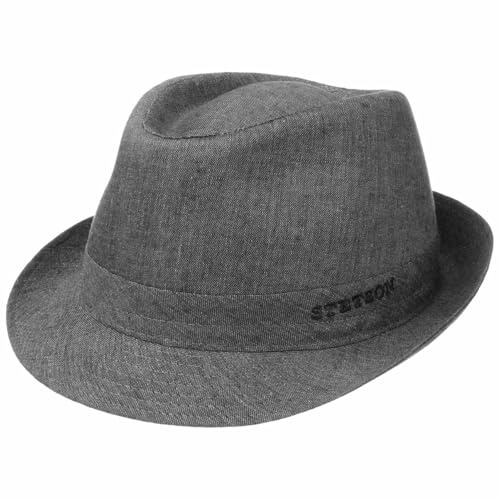 Stetson Geneva Trilby Hut Made in Italy Damen Herren Frühling Sommer