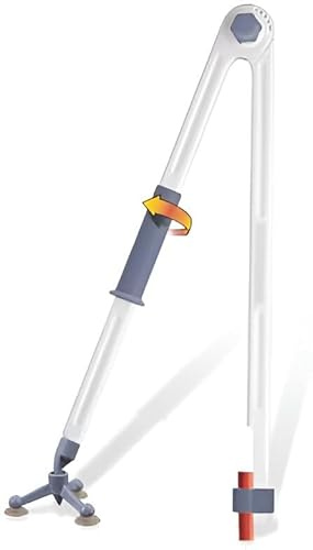 Zirkel für Whiteboard und Tafel (50 cm) – Präzisions-Zirkel mit Skala und Drehgriff, hergestellt in Deutschland