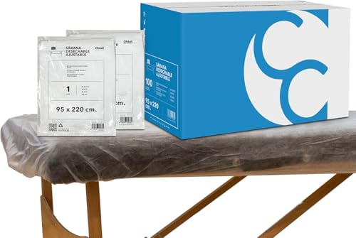 Einweg-Untersuchungslaken SMS elastisch 95x220 cm | Packung Einweg-Untersuchungslaken (10 Stück) | Einweg-Bettwäsche für Liege