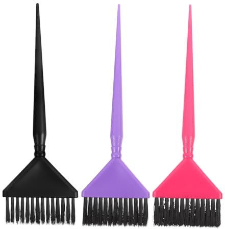 BIUDECO 3stücke Haarfärbepinsel Mit Strähnchenpinsel Und Haartönungspinsel Färbepinsel Aus Hochwertigem Pc-material Für Professionelle Salon Und Heimgebrauch