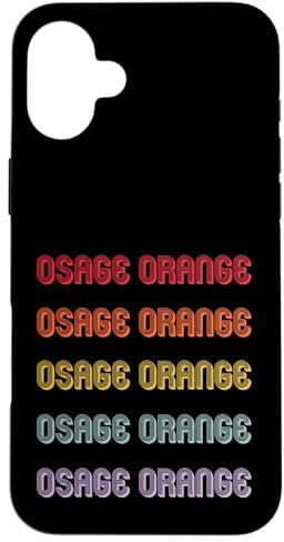 Orange Osage Coque pour iPhone 16 Plus