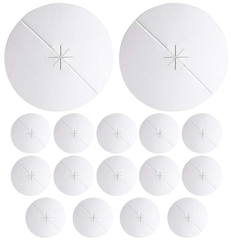 Kit Di Rimozione Della Cera Per Le Orecchie - Set Di Candela Del Disco Protettivo | Piastre Di Candele Per La Cura 'orecchio A 16 Pezzi | Soluzione Ed Efficace Soluzione Di Pulizia 'orecchio |