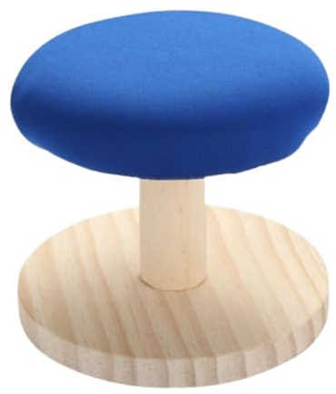 SiaBiced Bügelbrett Aus Holz, Rund, Tischplatte, Presskissen für BHS, Kleidung, Hüte