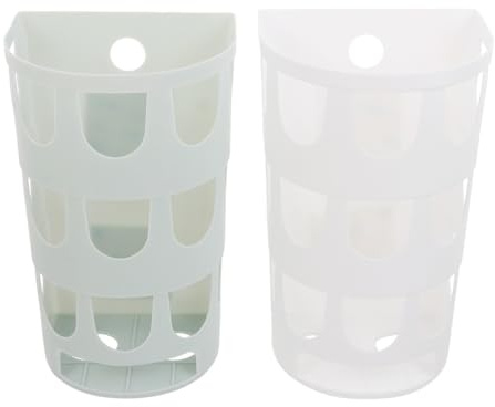 JOINPAYA 2 pièces Support Alimentation Anti-gaspillage pour Lapin et Cobaye Capacité Importante Plastique Mangeoire Multi Cage Bleu et Blanc
