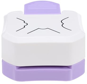 PRETYZOOM Perforatrice D’Angle pour Scrapbooking et Cartes – Coupe-Coins Photo Motif Floral N°2 – Outil Compact en Plastique Robuste pour Loisirs Créatifs et Fabrication de Cartes