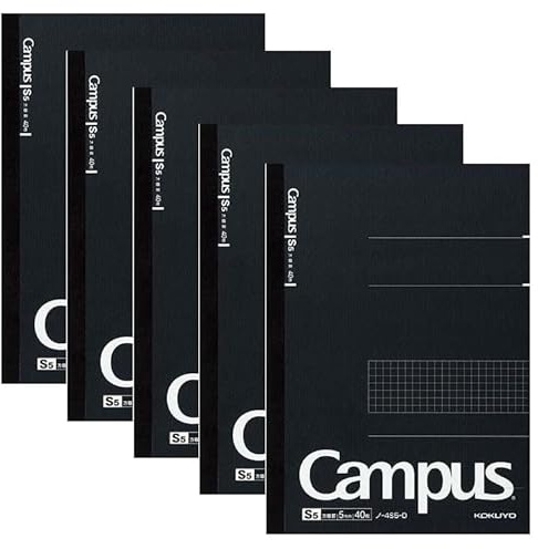 KOKUYO Campus Notebook, Business Type (B5, 5mm Grid 5-PACK)