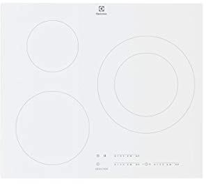 ELECTROLUX table de cuisson a Induction 3 Feux 7350w Blanc