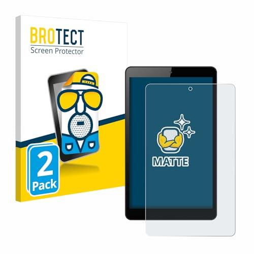brotect Protection Film compatible with Huawei MediaPad M5 Lite 8 | 2 Pack Matte Screen Protection Made in Germany Anti-Glare Anti-Fingerprint Case-Friendly