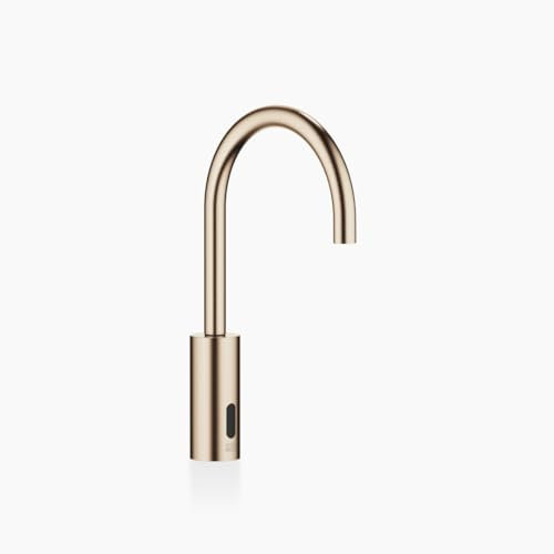 Dornbracht META Waschtischarmatur, Batterie-/Netzbetrieb, Ausladung 165mm, 44521660-46, Farbe: Champagne gebürstet
