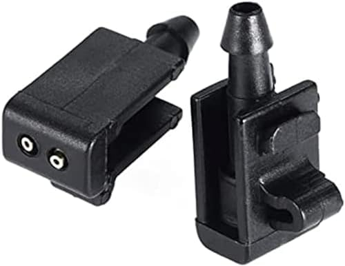 BOLNEY 2 Stück Scheibenwaschdüse universelle Wischersprühdüsen,für Renault für Megane 2 2002-2015,8200082347,Auto-Frontscheibenwaschdüsen