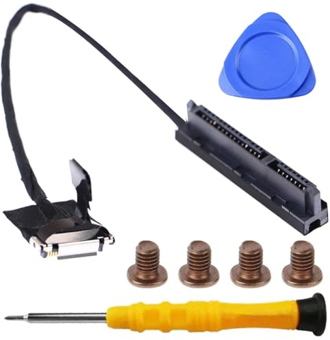 ZHUROUPU 7 PCS SATA Drive Hard Connector Byte av kontaktkabel för HP för HP DV6-6000 DV7-6000 DV6-6B DV7-6C DV6-6119WM DV6-6096NR DV6-6C29WM DV6-6C53CL DV7-6B57NR DV7 -6C933 DX