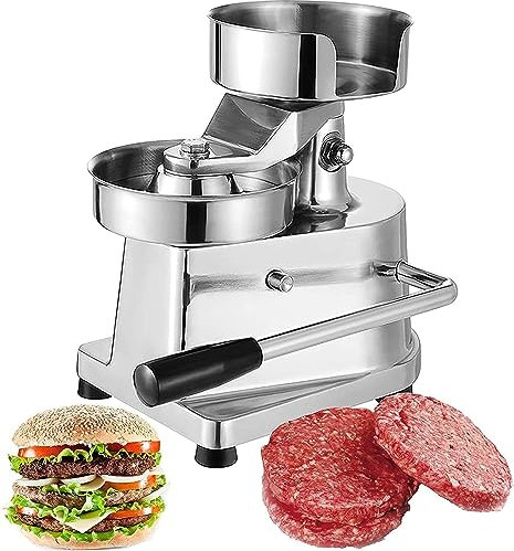 YYLHJW Burger Press Machine, Heavy Duty Stainless Steel Press Meat Patty Maker, Commercial Hamburger Forming Processor, for Personal Foods
