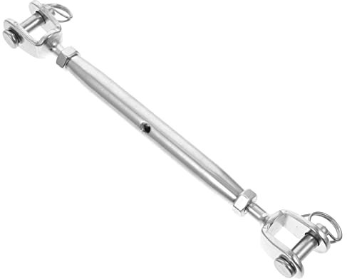 YOSADIER 1pièce Tendeur à Vis Inoxydable Pour Corde Élastique Ridoir à Corps Fermé Pour Tentes Et Activités Extérieures Ajustable Et Résistant