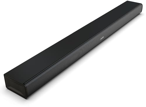 HYE Soundbar - Bluetooth Speaker, Portable & Wireless Design, 2.0Ch, HDMI, USB & AUX Connectivity, Adjustable Bass & Treble, Black, Perfect For Home Entertainment Setups - 20SB4012