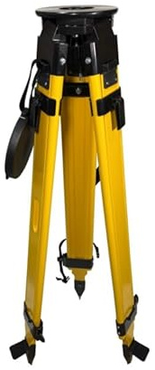 Professioneller Stativ aus Holz geodätischer, Konstruktions – perfekt für Theodolit, Totalstation, Nivelliergerät, Baustativ (7,62 kg)