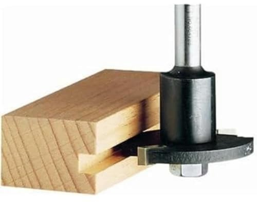 Festool Scheibennutfräser HW D40x4 – Hartmetall Nutfräser 6 mm | Schlitzfräser mit 4 mm Nutbreite, Schaft 6 mm – kompatibel mit Festool Frässpindeln, inkl. 1 Frässcheibe