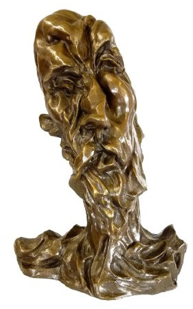 Kunst & Ambiente - Otto Gutfreund - Don Quijote Skulptur - Bronzefigur signiert - Tschechischer Bildhauer und Maler Figur