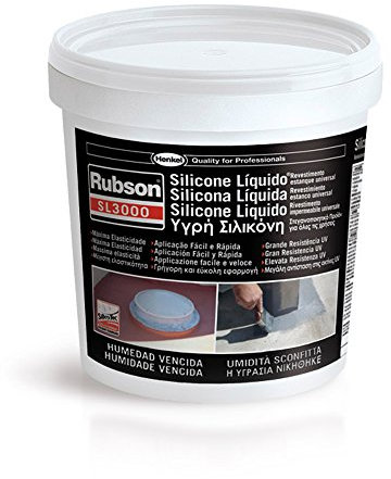 Henkel m129939 – Silikon LIQUIDA Rubson SL 3000 1 kg weiß