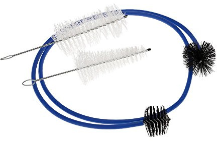 Trompete Wartung Reinigung Mundventil Flexible Reinigungsbürste Care Kit 3 Bürsten in 1 Paket