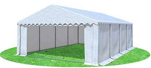 Stabilezelte Partyzelt 5x8m Giant Pro PVC FR geschlossen