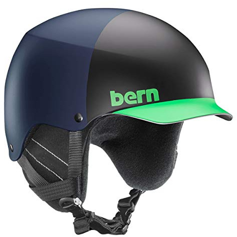 Bern Baker with Crankfit Casco, Unisex Adulto, Azul Mate, Small