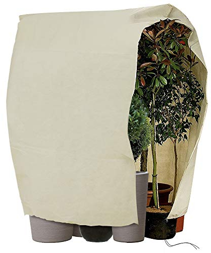 CT Hydrogarden Winterschutz für Pflanzen,140 g/m² Stark,XXXL 360 x 250cm, Wintervlies Schutzhaube Pflanzen, Olive, Palmen Frostschutz, Kübelpflanzensack sehr groß