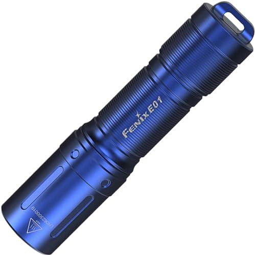 fenix E01 V2.0 Mini lampe torche porte-clés | 100 lumens | 35 m | 25 heures max | piles AAA | IP68