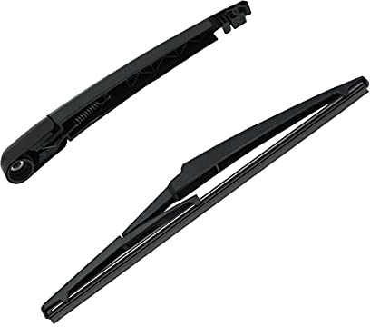 AUCERAMIC 12 Inch Rear Windshield Wiper Arm Blade Set Replacement for 2014 2015 2016 2017 2018 Mazda 3 Hatchback Mazda 5 2004-2007 Mazda 6 68197111AA 8524248020