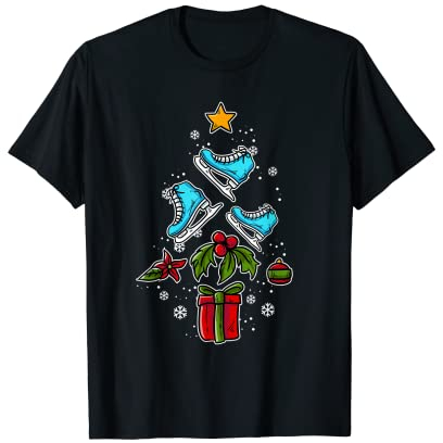 Eiskunstlauf-Outfit Eiskunstlauf Eiskunstlauf T-Shirt