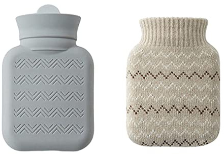 300ML Mini Litre Hot Water with Knitted Cove for Hot and Cold Compress