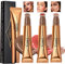 Bastoncini per contorno crema con cuscino applicatore, Bronzer Highlighter Blush Sticks, impermeabile Contour Beauty Wand,Highlighter Stick,Blush Stick per donne (3 pezzi)