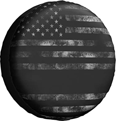 403 Ersatzreifenabdeckungen Amerika Us-Flagge Retro Reserverad Reifenabdeckung Staubdicht Reserveradabdeckung Prämie Reifencover Universal Für Wohnmobile Wohnmobil Auto L
