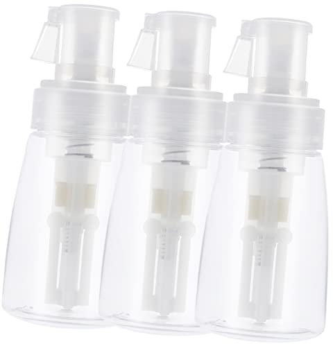 minkissy 3stücke Sprühflasche Für Trockenpulver Leere Sprayflasche Nachfüllbar Pulversprühflasche Mit Feinem Spray Trockenpulverspender Pulverflaschensprüher Reise Sprayflasche Für Pulver