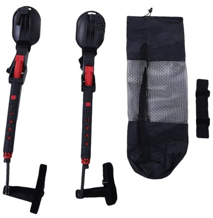 YWBL-WH Portable Wearable Seat Chair Lightweight Foldable Stool Adjustment 2 Angle Settings 3 Width Options for Fishing Carpenter Photographer Chef