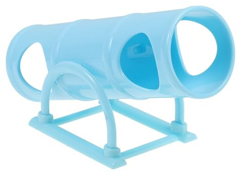 NOLITOY Túnel Balancín ABS para Hámster, Juguete Interactivo de Ejercicio | Alivia el Aburrimiento Diseño Multiagujeros, Adecuado para Roedores Pequeños como Conejillos, Resistente