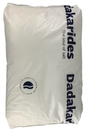 Poolsalz FEIN 25kg naturreines Meersalz ohne ZUSÄTZE (Chlorinator geeignet) aus dem ionischen Meer; Salzhändler seit 1855