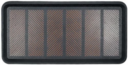 e-floor Schuhabtropfschale | 40cm x 80cm | Kupferfarbe | Schuhmatte | Schuhablage | Schuhunterlage | Abtropfschale für Schuhe Regen Herbst Winter | Anti-Rutsch | große Schuhunterlage | Napfunterlage