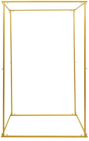 Arco per Palloncini Struttura 184cm High Wedding Arch Stand Metal Wedding Backdrop Freestanding Frame Event Decor Flower Balloon Vine